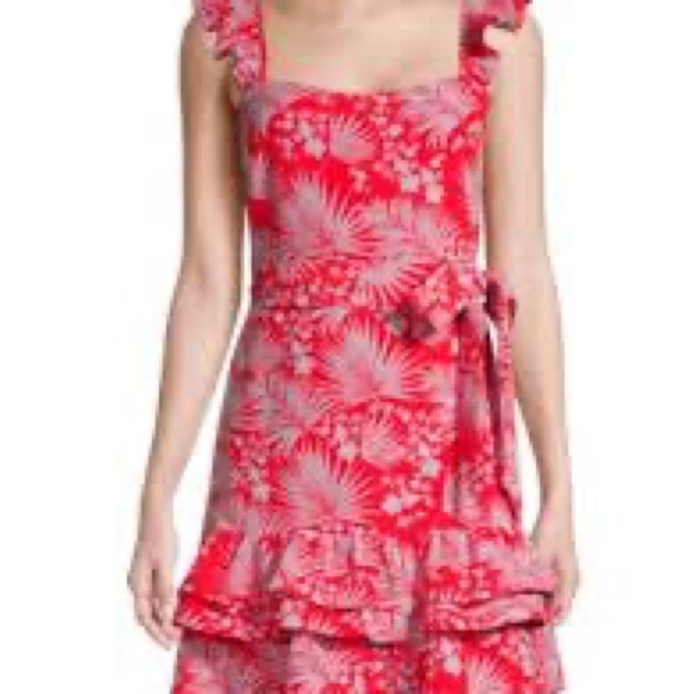 Likely Vibrant Red Dress